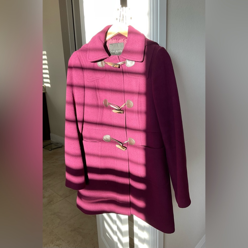 Talbots wool coat 4P